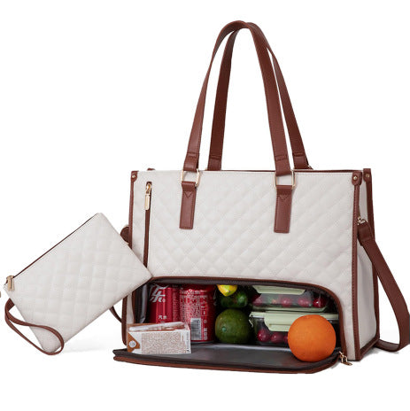 Fashionable Thermal Lunch Tote Bag for Women