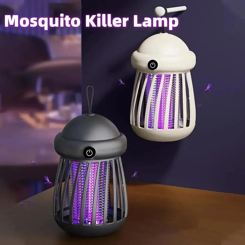 Silent Mosquito Killer Lamp | USB Rechargeable Insect Trap for Home & Outdoor