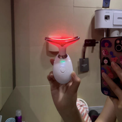 EMS Thermal Neck Lifting Massager for Firm, Smooth Skin Ovelo