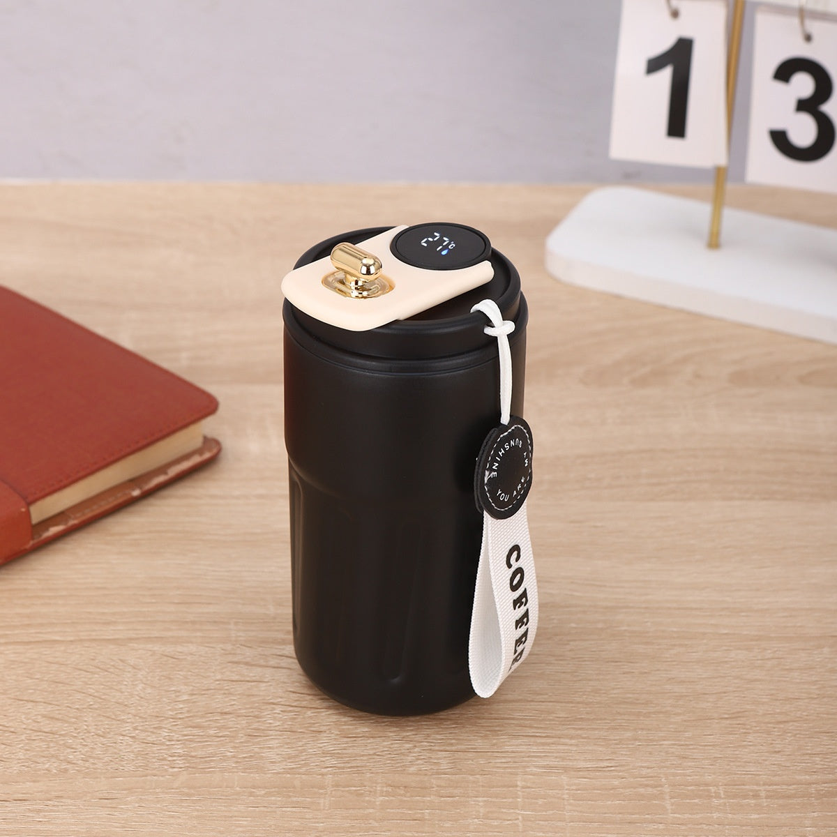 Smart Digital Thermal Bottle 450 ml – Insulated Coffee Mug