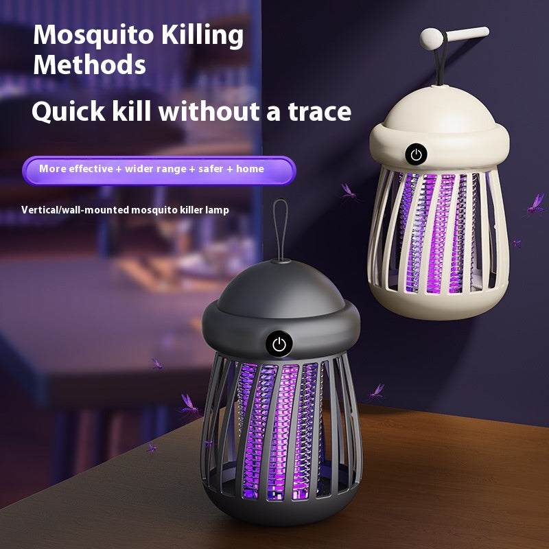 Silent Mosquito Killer Lamp | USB Rechargeable Insect Trap for Home & Outdoor