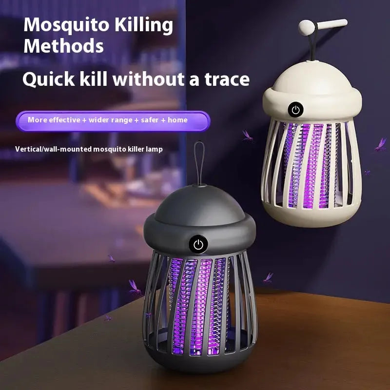 Silent Mosquito Killer Lamp | USB Rechargeable Insect Trap for Home & Outdoor