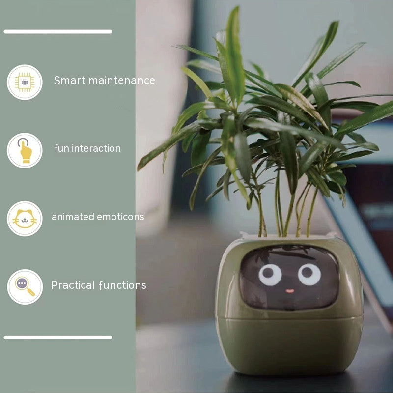 Smart Planter with AI Sensors – Fun, Easy Indoor Plant Care Ovelo