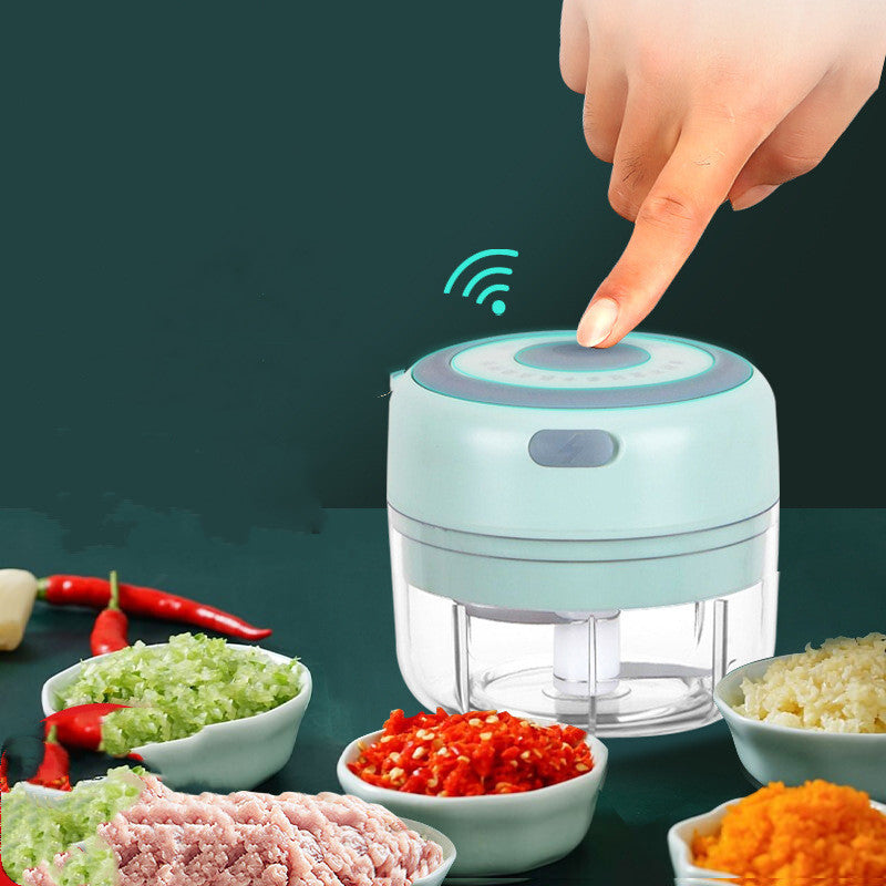 Mini Electric Garlic Chopper USB Charging – Compact Kitchen Efficiency
