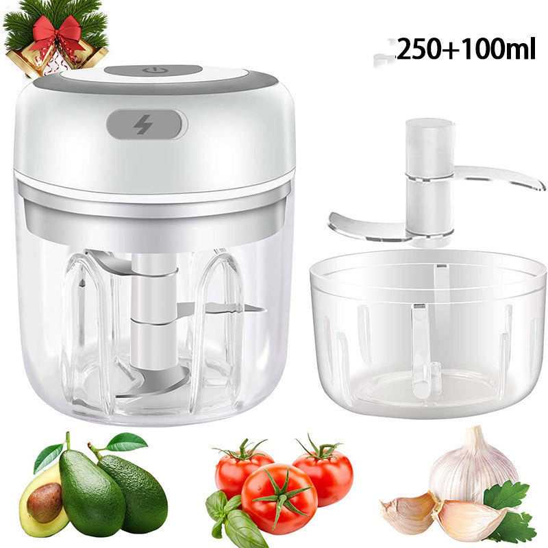 Mini Electric Garlic Chopper USB Charging – Compact Kitchen Efficiency