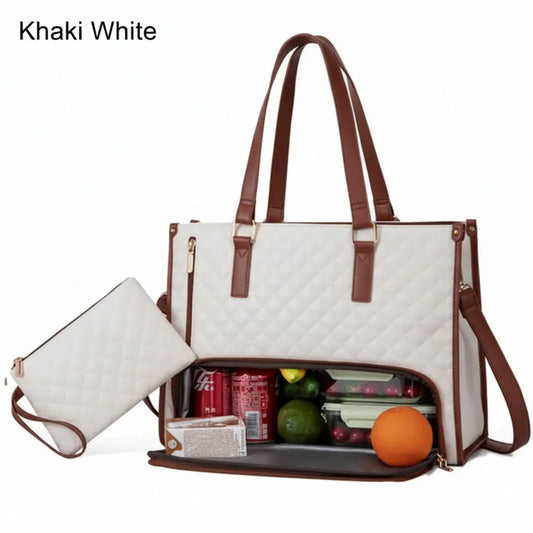 Fashionable Thermal Lunch Tote Bag for Women