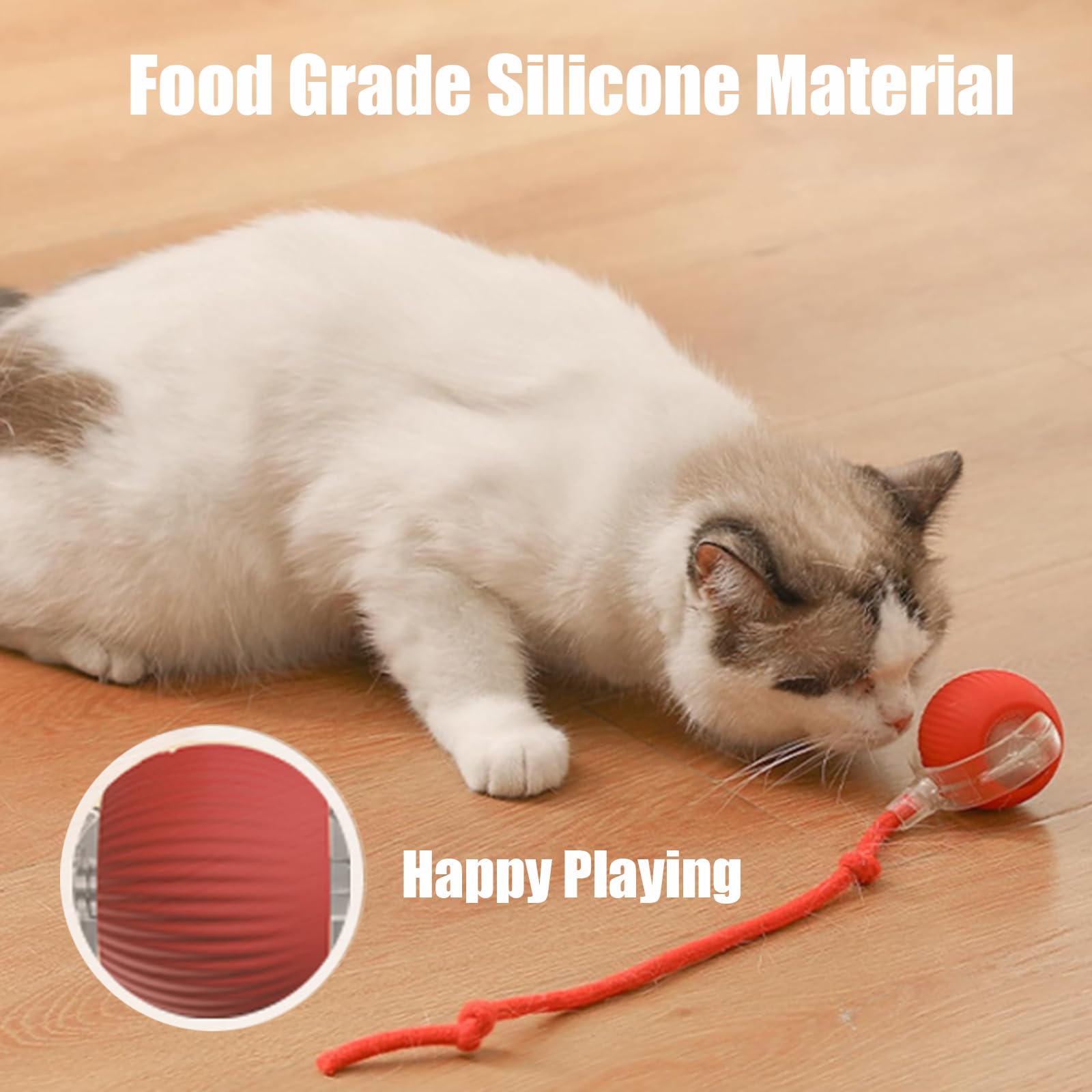 Interactive Cat Toy Ball Super Drive Cat Rolling Ball – Engaging Play for High-Energy Cats