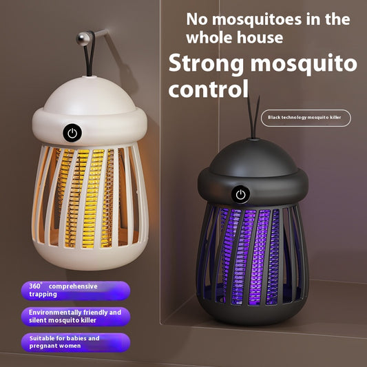 Silent Mosquito Killer Lamp | USB Rechargeable Insect Trap for Home & Outdoor