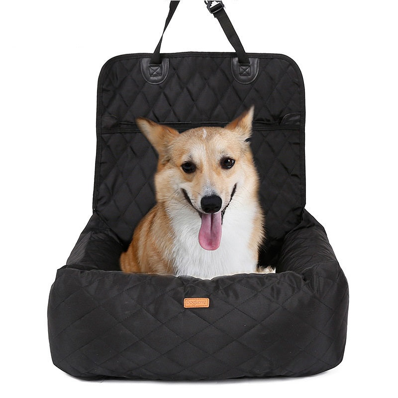 2-in-1 Pet Dog Carrier & Car Seat Pad | Comfortable Travel Solution Ovelo