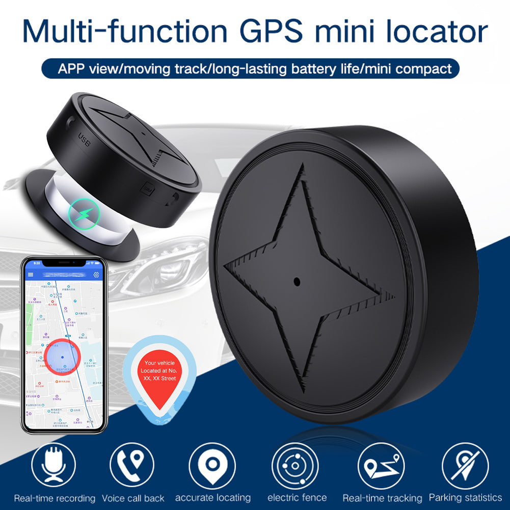 Mini Magnetic GPS Tracker for Car, Motorcycle & Truck – Real-Time Anti-Lost Vehicle Locator