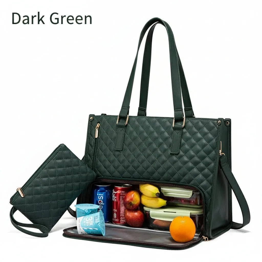 Fashionable Thermal Lunch Tote Bag for Women