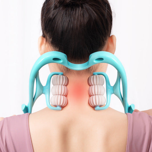 6-Roller Cervical Massager for Neck & Shoulder Relief Ovelo