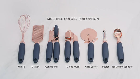 Kitchen Household Peeler Gadget Copper Plating Set