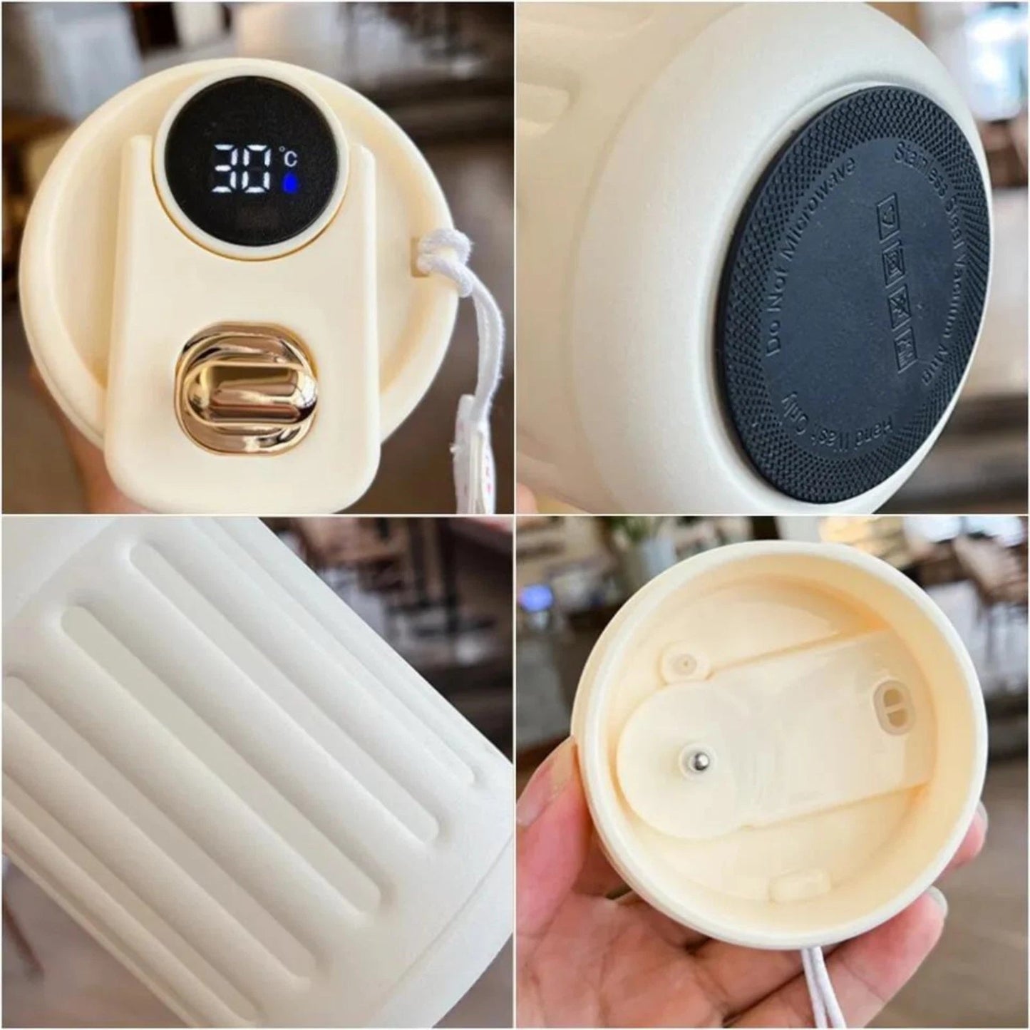 Smart Digital Thermal Bottle 450 ml – Insulated Coffee Mug