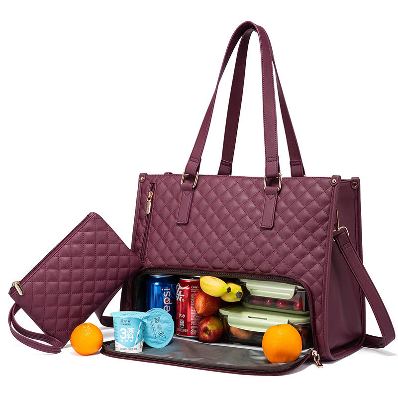 Fashionable Thermal Lunch Tote Bag for Women